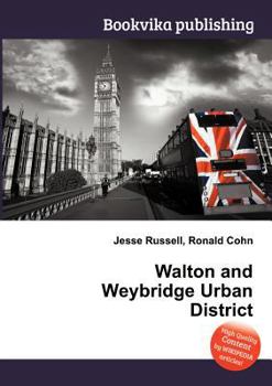 Paperback Walton and Weybridge Urban District Book
