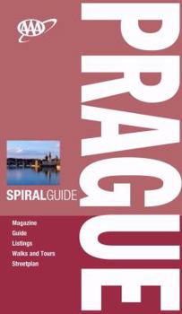 Spiral-bound AAA Spiral Prague Book