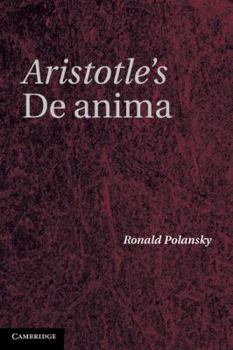 Paperback Aristotle's de Anima Book