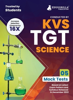 Paperback KVS TGT Science Exam Prep Book 2023 (Subject Specific): Trained Graduate Teacher (English Edition) - 5 Mock Tests (Solved) with Free Access to Online Book