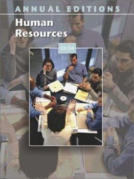 Paperback Annual Editions: Human Resources 03/04 Book