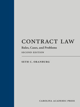 Hardcover Contract Law: Rules, Cases, and Problems Book
