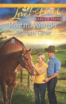 Mass Market Paperback Montana Wrangler [Large Print] Book