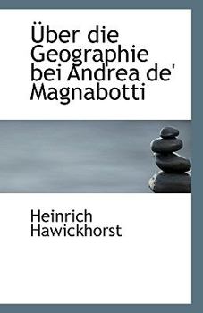 Paperback Uber Die Geographie Bei Andrea de' Magnabotti Book