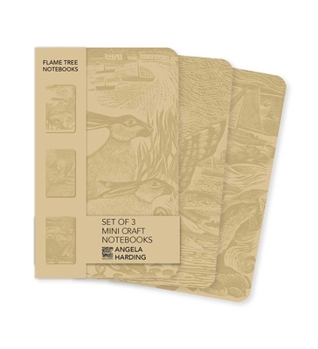 Angela Harding Set of 3 Mini Craft Notebooks (Mini Craft Notebook Collections)