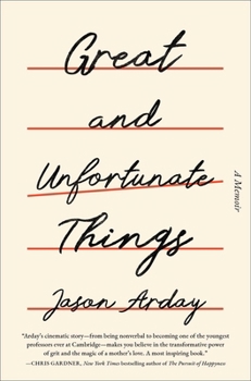 Hardcover Great and Unfortunate Things Book