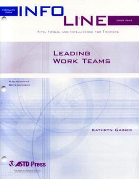 Paperback Leading Work Teams Book