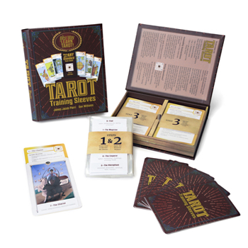 Misc. Tarot Training Sleeves: A 3-Step, Interactive Box Set for Beginners with 80 Tarot Training Sleeves, 84 Keyword Labels, and 80 Definition Cards (Tarot Book