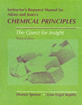 Paperback Chemical Principles: Instructors Resource Solutions Manual Book