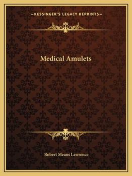 Paperback Medical Amulets Book