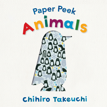 Board book Paper Peek: Animals Book