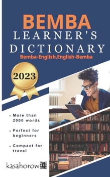 Paperback Bemba Learner's Dictionary Book