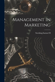 Paperback Management In Marketing Book