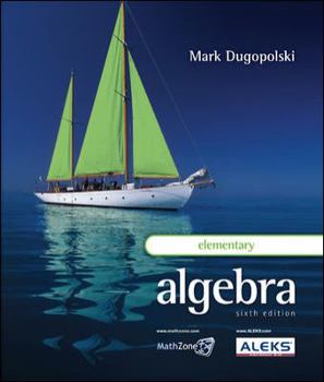 Hardcover Elementary Algebra Book