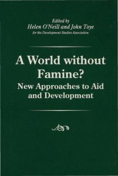 Hardcover A World Without Famine? Book