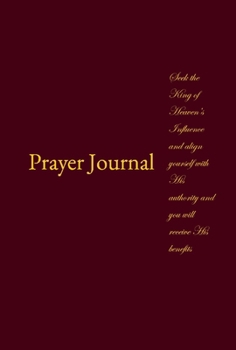 Hardcover Prayer Journal Book
