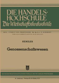 Paperback Genossenschaftswesen [German] Book