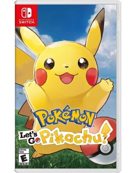 Product Bundle Pokemon: Let's Go, Pikachu! Bundle with Mario Kart 8 Deluxe - Nintendo Switch Book