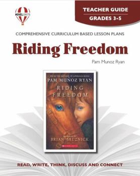 Paperback Riding Freedom - Teacher Guide by Novel Units Book