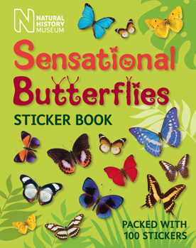 Paperback Sensational Butterflies Sticker Book