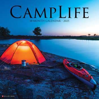 Calendar Camplife 2025 12 X 12 Wall Calendar Book