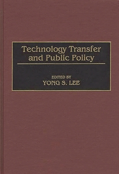 Hardcover Technology Transfer and Public Policy Book