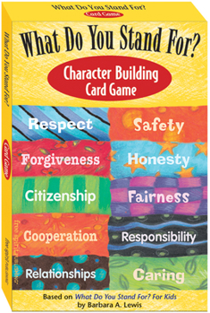 Cards What Do You Stand For? Character Building Card Game Book