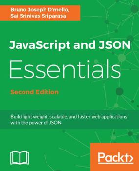 Paperback JavaScript and JSON Essentials Second Edition Book