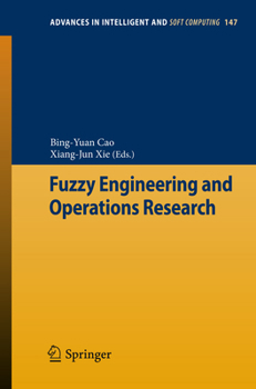 Paperback Fuzzy Engineering and Operations Research Book