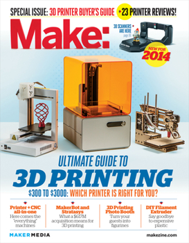Paperback Make: Ultimate Guide to 3D Printing Book