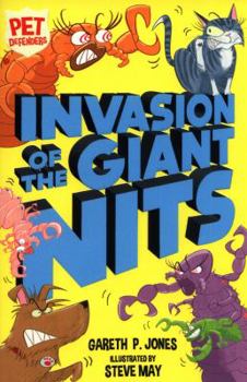 Paperback Pet Defenders 6 Invasion Of Giant Nits Book