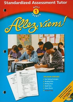 Paperback Allez, Viens! En Avant Level 1a, Grade 9 Standardized Assessment Tutor: Holt Allez, Viens! (French 2003) Book