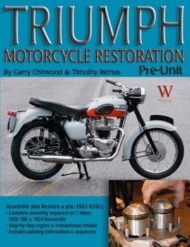 Paperback Triumph Motorcycle Restoration: Pre-Unit Book