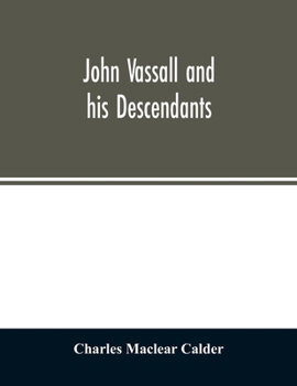 Paperback John Vassall and his descendants Book