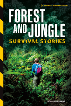 Library Binding Forest and Jungle Survival Stories Book