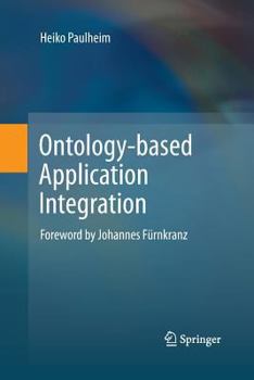 Paperback Ontology-Based Application Integration Book