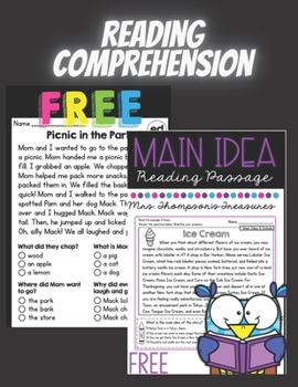 Paperback Reading Comprehension: book for adults and children with exciting and beautiful features and features Book