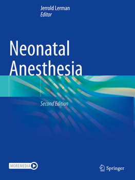 Paperback Neonatal Anesthesia Book