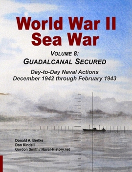 Paperback World War II Sea War, Vol 8: Guadalcanal Secured Book