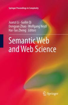 Paperback Semantic Web and Web Science Book