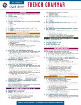 Cards French Grammar [French] Book