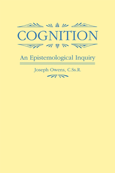 Paperback Cognition: An Epistemological Inquiry Book