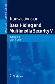 Paperback Transactions on Data Hiding and Multimedia Security V Book