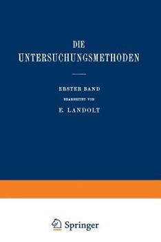 Paperback Die Untersuchungsmethoden [German] Book