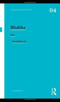 Paperback Bhabha for Architects Book