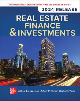 Paperback Real Estate Finance & Investments: 2024 Release ISE Book