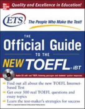 Paperback The Official Guide to the New TOEFL iBT [With CDROM] Book