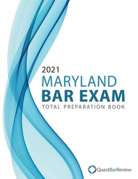 Paperback 2021 Maryland Bar Exam Total Preparation Book