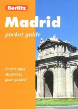 Paperback Berlitz Madrid Pocket Guide Book