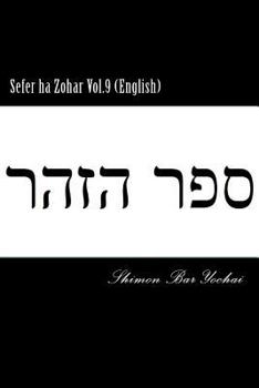Paperback Sefer ha Zohar Vol.9 (English) Book